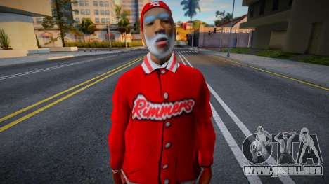 Grove Street Santa para GTA San Andreas