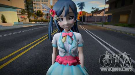 Setsuna from Love Live v1 para GTA San Andreas