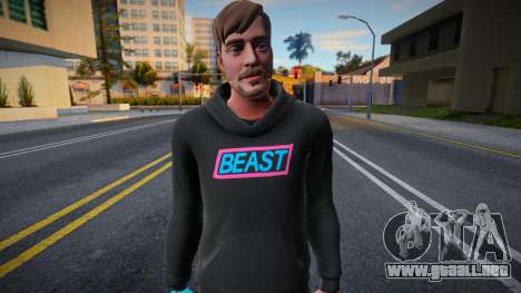 Fortnite - MrBeast v1 para GTA San Andreas