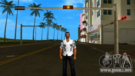 Tommy Dragon Shirt para GTA Vice City