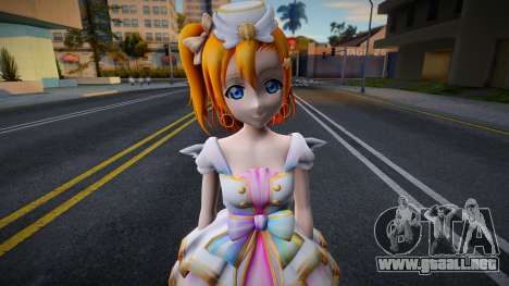 Honoka Dress 1 para GTA San Andreas