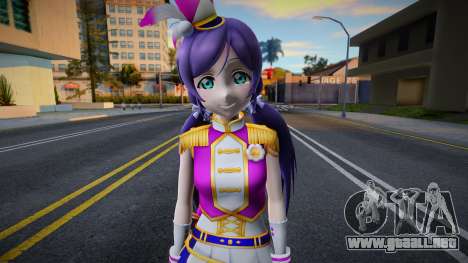 Nozomi Uniform para GTA San Andreas