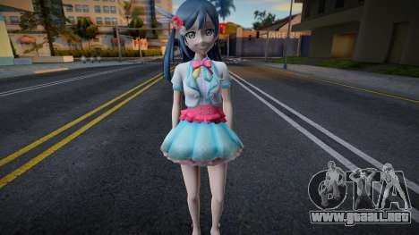 Setsuna from Love Live v1 para GTA San Andreas