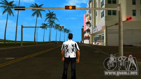 Tommy Dragon Shirt para GTA Vice City