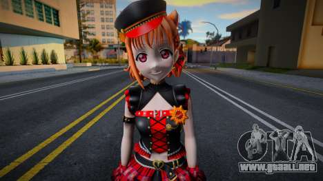 Chika from Love Live v2 para GTA San Andreas