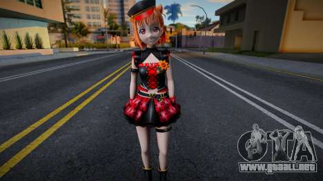 Chika from Love Live v2 para GTA San Andreas