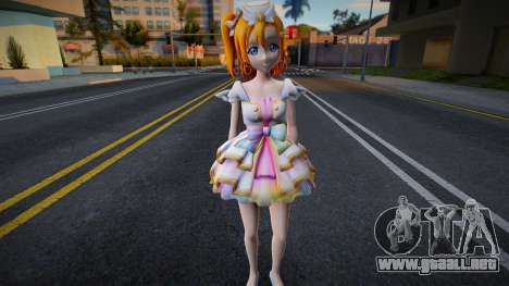 Honoka Dress 1 para GTA San Andreas