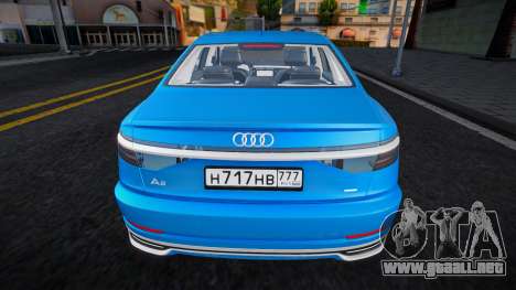 Audi A8 2020 para GTA San Andreas