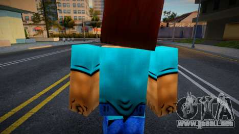 Minecraft Skin HD v19 para GTA San Andreas