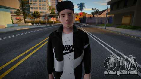 Young man Nike para GTA San Andreas