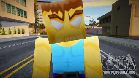 Minecraft Skin HD v24 para GTA San Andreas