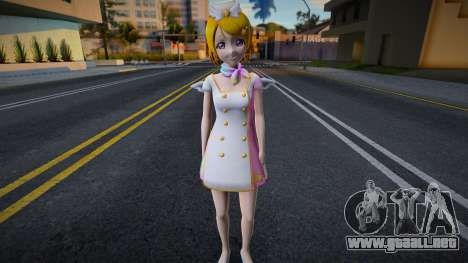 Hanayo Dress para GTA San Andreas