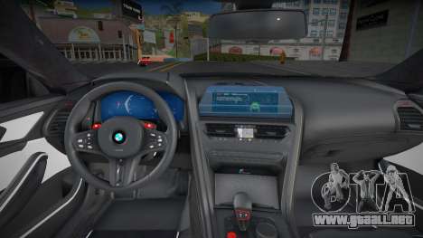 Hycade BMW M8 para GTA San Andreas