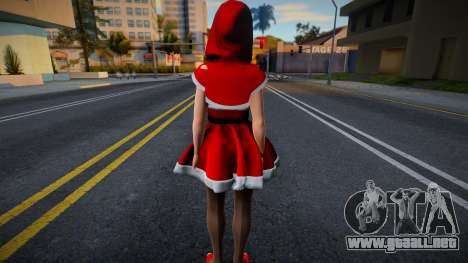 Kasumi Christmas Dress Hat para GTA San Andreas