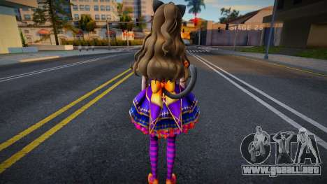 Shizuku Sexy Dress para GTA San Andreas