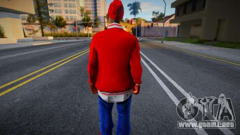 Grove Street Santa para GTA San Andreas