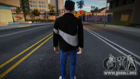 Young man Nike para GTA San Andreas