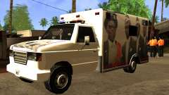 Ambulancia de baile del ataúd para GTA San Andreas