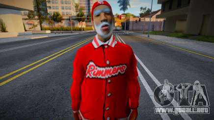 Grove Street Santa para GTA San Andreas