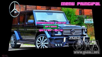 Mercedes-Benz Menu 7 para GTA Vice City