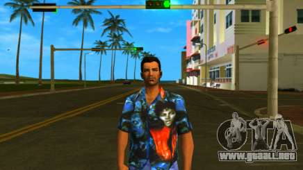 Thriller shirt Tommy para GTA Vice City