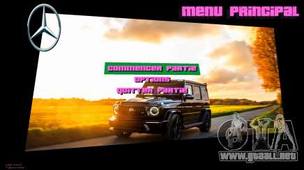 Mercedes-Benz Menu para GTA Vice City