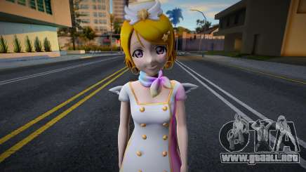Hanayo Dress para GTA San Andreas