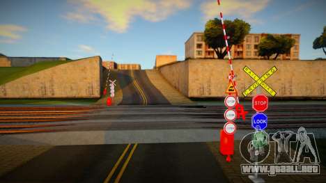 Railroad Crossing Mod Philippines v4 para GTA San Andreas