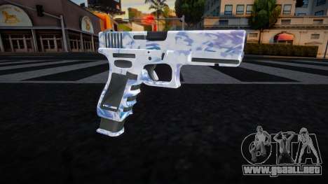 Hoarfrost Pistol v2 para GTA San Andreas