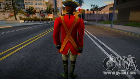 Marines ingleses (siglo 18) v6 para GTA San Andreas