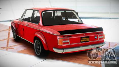 1974 BMW 2002 Turbo (E20) S10 para GTA 4