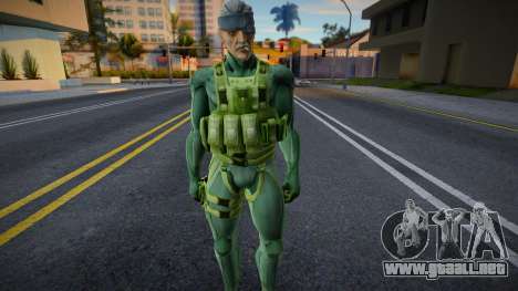 Solid Snake Green para GTA San Andreas