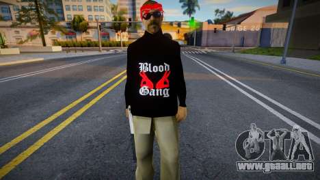 Bloods Skin 2 para GTA San Andreas