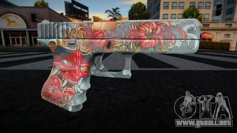 Glock-18 ONI by PORSCHED para GTA San Andreas