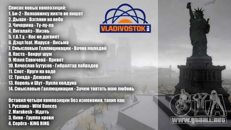 Vladivostok FM ver. 4.0 para GTA 4