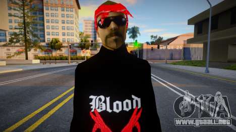 Bloods Skin 2 para GTA San Andreas