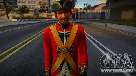 Marines ingleses (siglo 18) v6 para GTA San Andreas