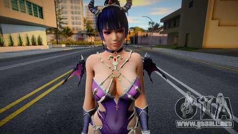 DOAXVV Nyotengu - Darkness Queen para GTA San Andreas