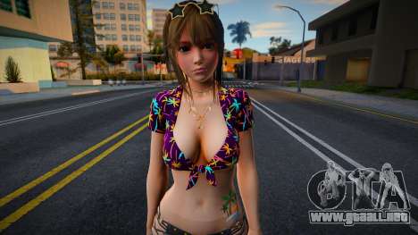 Misaki Loco Moco Vacation 1 para GTA San Andreas