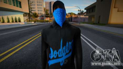 Crips Skin 7 para GTA San Andreas