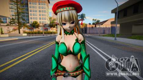 Alleyne from Queens Blade para GTA San Andreas