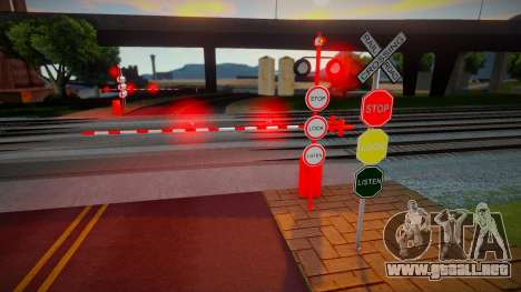 Railroad Crossing Mod Philippines v1 para GTA San Andreas