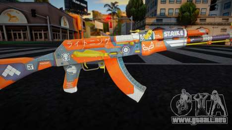 VOLATIC Gun - Ak47 para GTA San Andreas