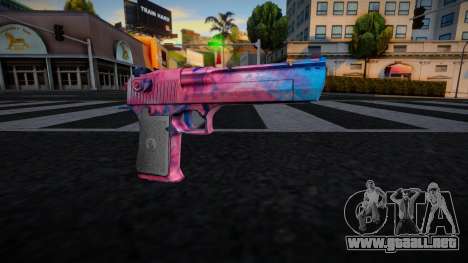 Desert Eagle Red Rage para GTA San Andreas