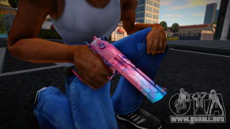 Desert Eagle Red Rage para GTA San Andreas