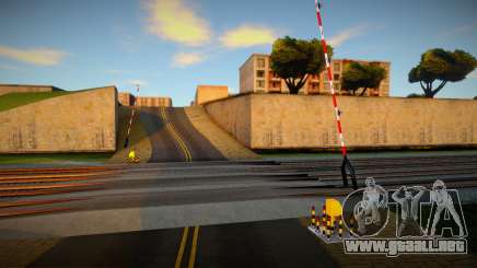 Indonesian Wantech Railroad Crossing v7 para GTA San Andreas