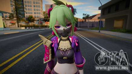 Kuki Shinobu Genshin Impact para GTA San Andreas