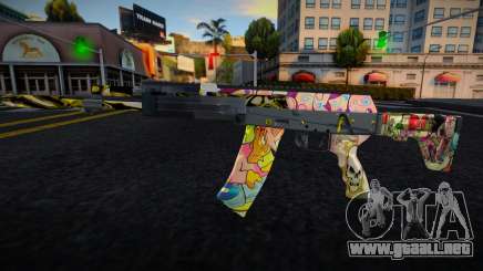 M4 Graffiti para GTA San Andreas