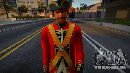 Marines ingleses (siglo 18) v6 para GTA San Andreas