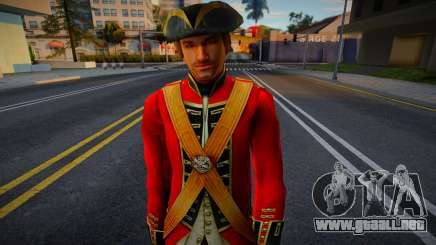 Marines británicos (siglo 18) v5 para GTA San Andreas